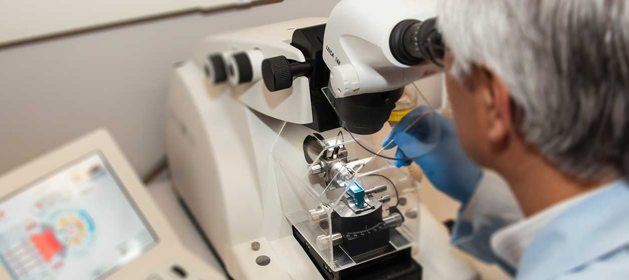 A photo of a small river running through a valley of green, mossy hills
